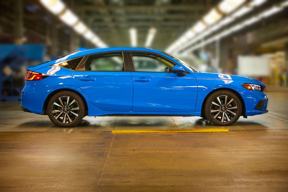 Honda Begins Civic Hatchback Production in Indiana; First Time in America
